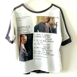 Zara Manifesto for Change Tee